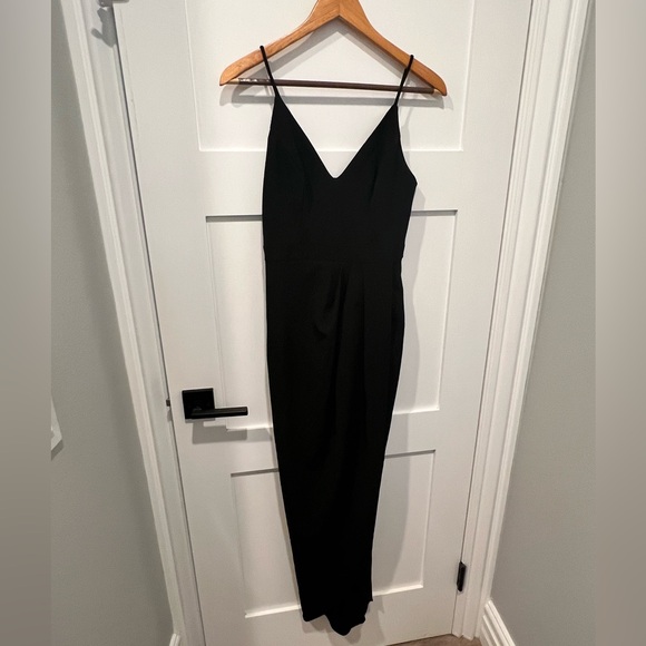 Anthropologie, BHLDN crepe midi dress - size 2 - Picture 3 of 6